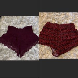 Forever 21 XS shorts bundle